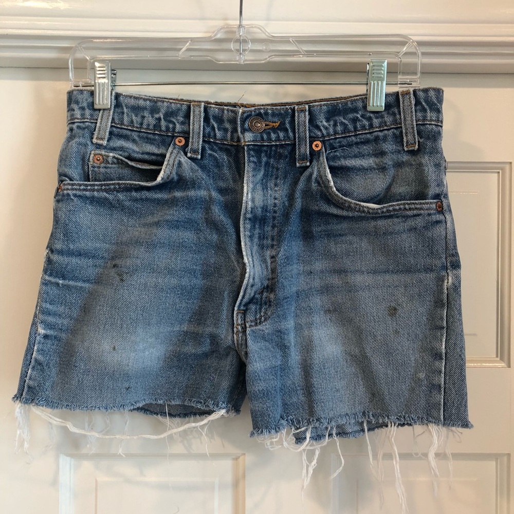 True Vintage Levi’s high waisted denim cutoffs